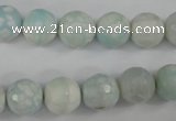 CAG4515 15.5 inches 10mm faceted round fire crackle agate beads