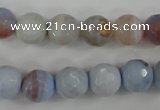 CAG4533 15.5 inches 10mm faceted round agate beads wholesale