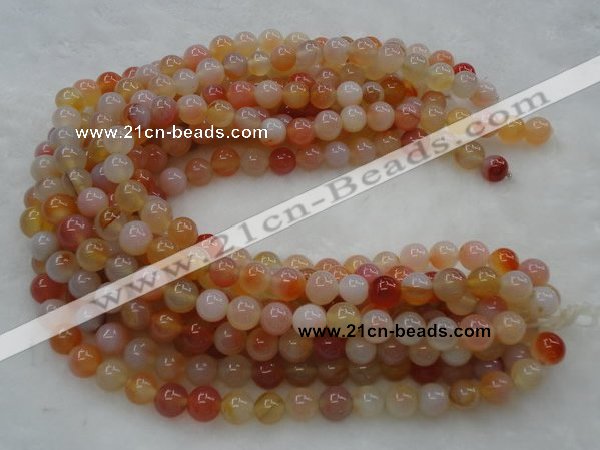 CAG455 15.5 inches 12mm round agate gemstone beads Wholesale