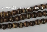 CAG4740 15 inches 6mm round tibetan agate beads wholesale