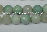 CAG4813 15 inches 10mm faceted round fire crackle agate beads