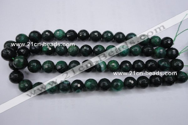 CAG5130 15.5 inches 14mm faceted round agate beads wholesale