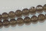 CAG5241 15.5 inches 8mm round Brazilian grey agate beads wholesale