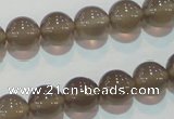 CAG5242 15.5 inches 10mm round Brazilian grey agate beads wholesale