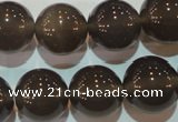 CAG5245 15.5 inches 16mm round Brazilian grey agate beads wholesale