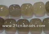 CAG5261 15.5 inches 14*14mm square Brazilian grey agate beads