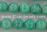 CAG5302 15.5 inches 8mm round peafowl agate gemstone beads