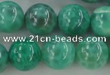 CAG5304 15.5 inches 12mm round peafowl agate gemstone beads