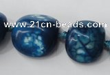 CAG5525 15.5 inches 20*22mm - 20*24mm nuggets agate gemstone beads