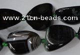 CAG5528 15.5 inches 14*18mm - 22*32mm nuggets agate gemstone beads