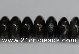 CAG5642 15 inches 8*17mm rondelle agate gemstone beads wholesale