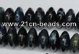 CAG5643 15 inches 8*16mm rondelle agate gemstone beads wholesale