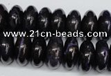 CAG5646 15 inches 9*18mm rondelle agate gemstone beads wholesale