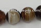 CAG5906 15 inches 18mm round Madagascar agate gemstone beads