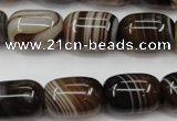 CAG5916 15 inches 13*18mm drum Madagascar agate gemstone beads