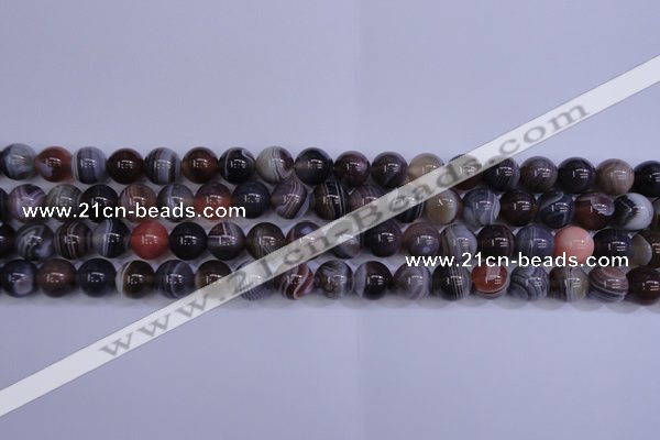 CAG5953 15.5 inches 10mm round botswana agate beads wholesale