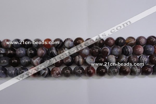 CAG5955 15.5 inches 14mm round botswana agate beads wholesale