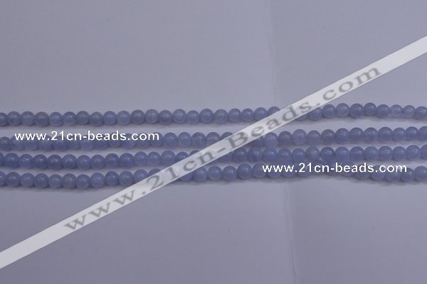 CAG5970 15.5 inches 4mm round blue lace agate beads wholesale