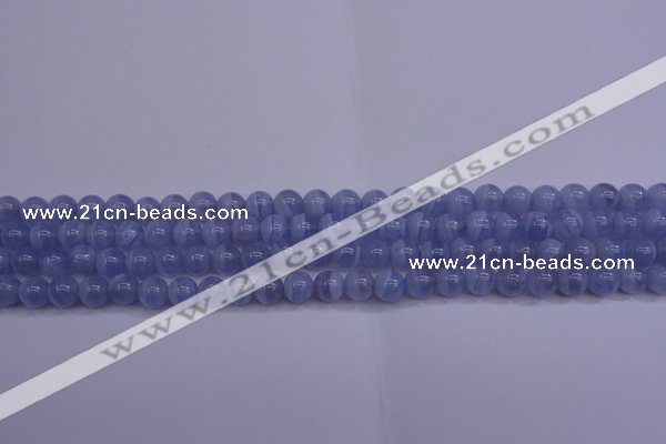 CAG5971 15.5 inches 6mm round blue lace agate beads wholesale