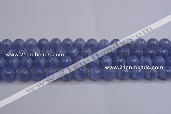 CAG5974 15.5 inches 12mm round blue lace agate beads wholesale