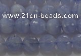 CAG5997 15.5 inches 8mm faceted round blue lace agate beads