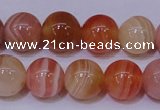 CAG6342 15 inches 8mm round red botswana agate beads wholesale