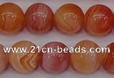 CAG6343 15 inches 10mm round red botswana agate beads wholesale