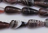 CAG6346 15 inches 10*20mm teardrop botswana agate beads