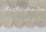 CAG6503 15.5 inches 10mm round Brazilian white agate beads