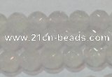 CAG6513 15.5 inches 10mm faceted round Brazilian white agate beads