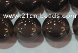 CAG6532 15.5 inches 18mm round Brazilian grey agate beads