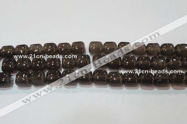 CAG6542 15.5 inches 14*14mm square Brazilian grey agate beads