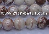 CAG6662 15.5 inches 8mm round Mexican crazy lace agate beads