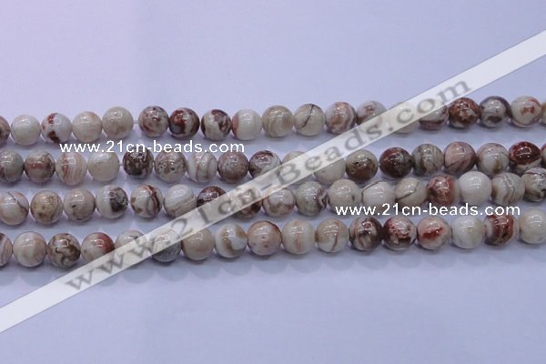 CAG6662 15.5 inches 8mm round Mexican crazy lace agate beads