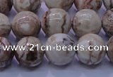 CAG6663 15.5 inches 10mm round Mexican crazy lace agate beads