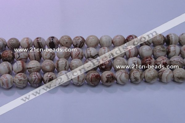 CAG6664 15.5 inches 12mm round Mexican crazy lace agate beads