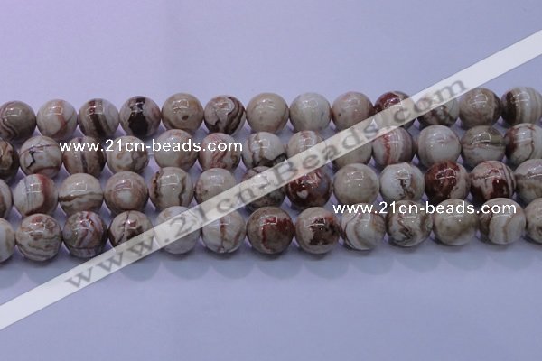 CAG6665 15.5 inches 14mm round Mexican crazy lace agate beads