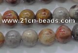 CAG6672 15.5 inches 8mm round natural crazy lace agate beads