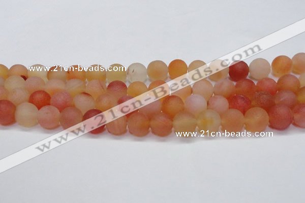 CAG6690 15 inches 8mm round multicolor pilates agate beads