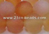 CAG6695 15 inches 18mm round multicolor pilates agate beads