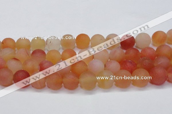 CAG6695 15 inches 18mm round multicolor pilates agate beads