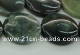 CAG6774 15.5 inches 20mm flat round Indian agate beads wholesale