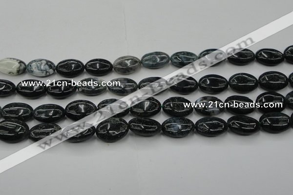 CAG6791 15.5 inches 13*18mm oval Indian agate beads wholesale