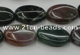 CAG6796 15.5 inches 12*16mm oval Indian agate beads wholesale