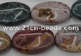 CAG6799 15.5 inches 18*25mm oval Indian agate beads wholesale