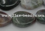 CAG6805 15.5 inches 18*25mm flat teardrop Indian agate beads