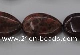 CAG6807 15.5 inches 18*25mm flat teardrop Indian agate beads