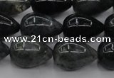 CAG6824 15.5 inches 10*14mm teardrop Indian agate beads wholesale