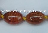 CAG6860 15.5 inches 10*14mm - 20*30mm rice dragon veins agate beads