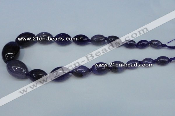 CAG6862 15.5 inches 10*14mm - 20*30mm rice dragon veins agate beads